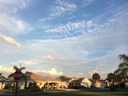 tropical village in Florida