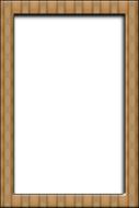 drawing of brown wood frame scrapbooking