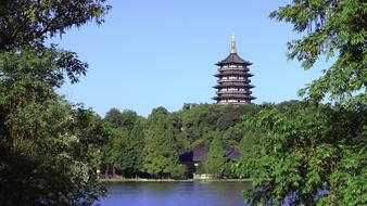 West Lake Pagoda Ancient Tower