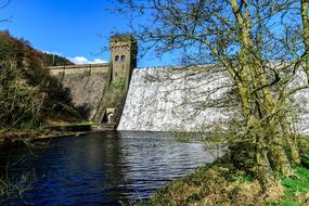 beautiful Dam Wall