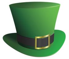 top hat leprechaun hat