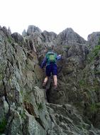 Lake District Helvellyn Climbing