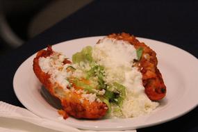 Mexican dish is spicy