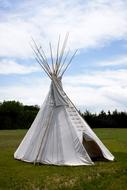 white outdoor tent
