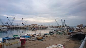 Port Boats Ancient