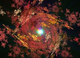 desktop background fractal star