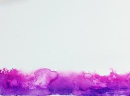 Pink and Purple Watercolor board