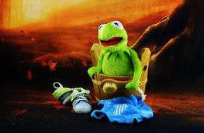 Swim Kermit Brush Bad