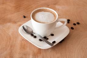 homemade hot coffee