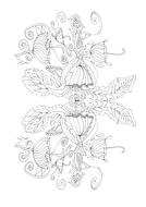 adult coloring page drawing
