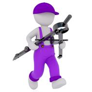 males 3d model isolated