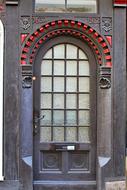 historic wooden door