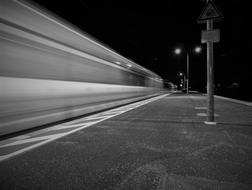 Train Platform Railway Station
