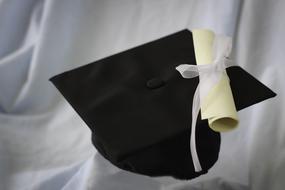 Graduation Scroll Cap