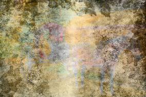 background old stone wall colors
