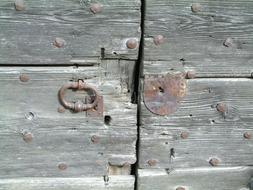 Lock Handle Nail Front