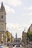 busy street in Munich, Germany