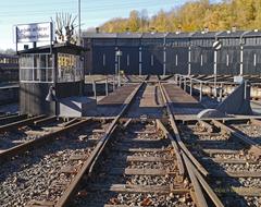Railway Hub Locomotive Shed Track