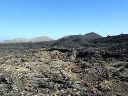 Lava Field Volcanic Landscape