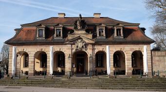 gothic architecture in the historic center in Fulda