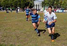 Sports Rugby People play