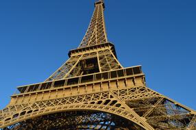 Paris landmark against the sky