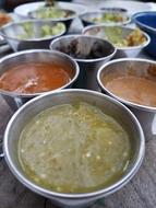 spicy soup on the table