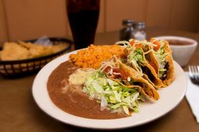 spicy tacos in sauce
