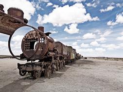 Cemetery Of Trains Uyuni The Salar