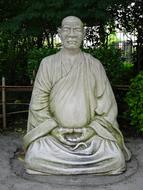 Zen Monk Statue