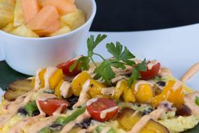 tasty dish in sauce
