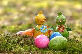 Easter Eggs Figure