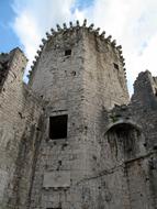 medieval tower in Trogir, Croatia