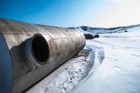 Winter Fuel Tank Snow