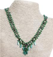 green neck jewelry