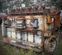 Tank Engine Panzer Old