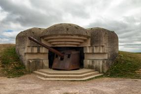 Rusty underground cannon