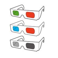 anaglyph 3d glasses
