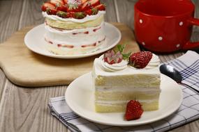 Small Cake Baking Delicious