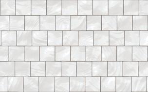 decorative gray tiles on the wall