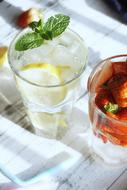 refreshing mint cocktail