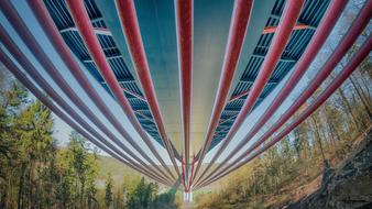 Neckar Valley Bridge Weitingen, Germany