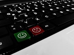 smilies on Keyboard Technology