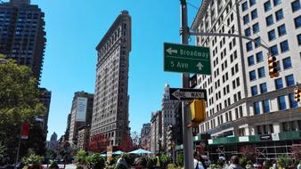 beautiful Flatiron Building