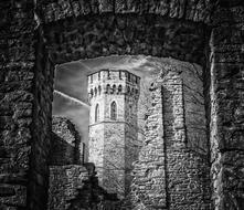 fabulous Castle Tower Middle Ages