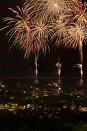 Fireworks Night Sky