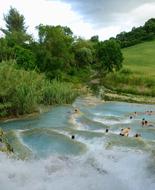 Saturnia Tuscany Hot water