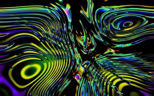 abstract background modern blue yellow