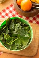 Spicy delicious spinach