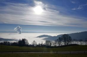 Fog Winter Jura